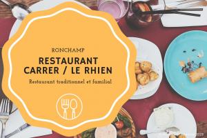 Restaurant CARRER "LE RHIEN"