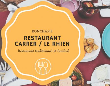 Restaurant "LE RHIEN"